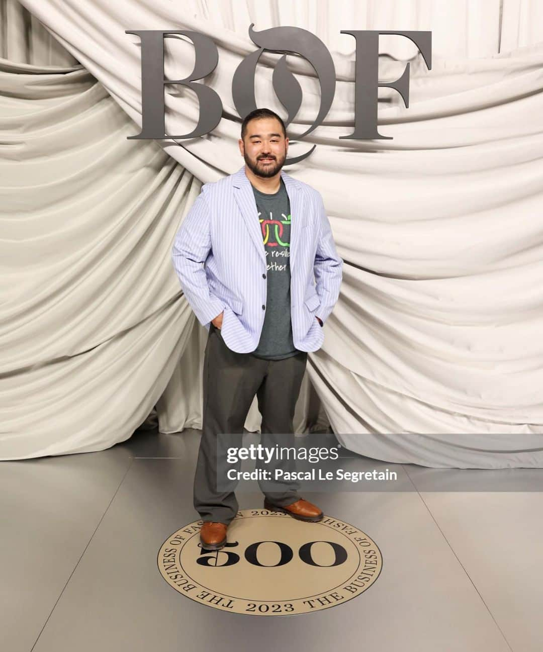 小泉智貴のインスタグラム：「Thank you for having me @bof @imranamed for the most amazing party 🤍 #bof500」