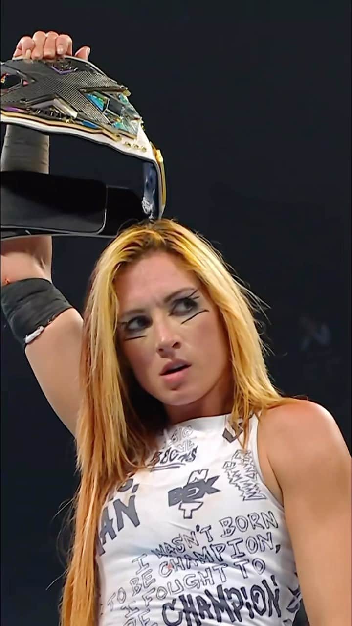 WWEのインスタグラム：「What. A. Match! The main event of #NXTNoMercy between @beckylynchwwe and @tiffanywwe was a back-and-forth battle for the NXT Women’s Championship. Stream all of No Mercy on @peacock on demand.」