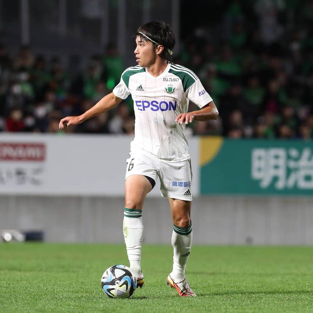 松本山雅FCのインスタグラム：「2023.9.30 Meiji Yasuda J3 League Matchweek 29 Hachinohe 1-2 Matsumoto #松本山雅fc #matsumotoyamaga #yamaga #onesoul #山口一真」