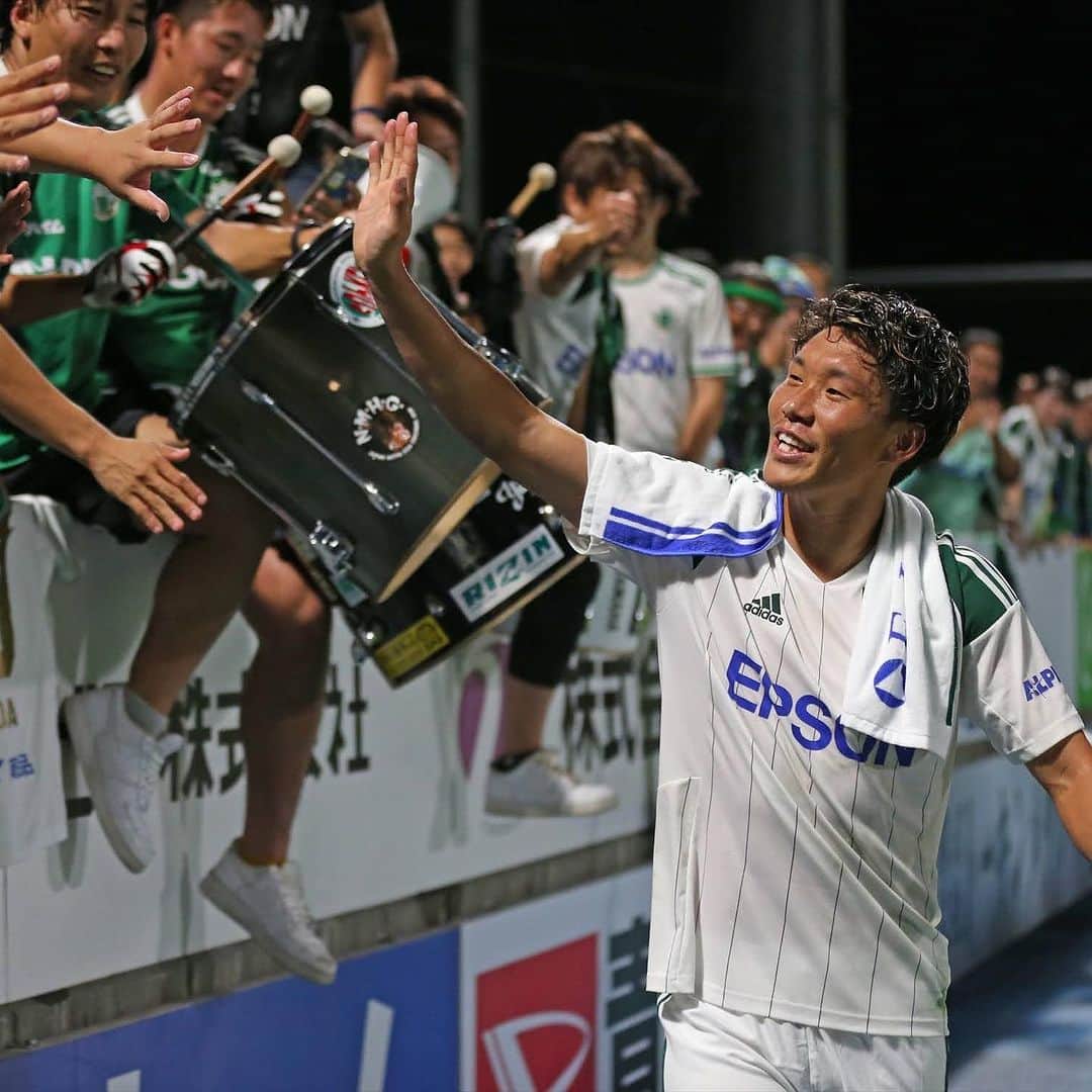 のインスタグラム：「2023.9.30 Meiji Yasuda J3 League Matchweek 29 Hachinohe 1-2 Matsumoto #松本山雅fc #matsumotoyamaga #yamaga #onesoul #野々村鷹人」