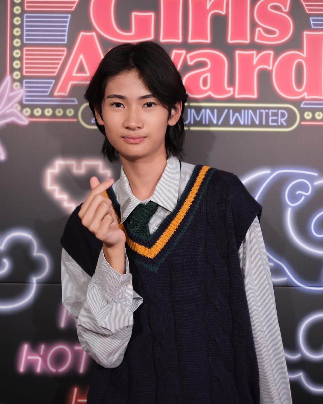 ホリプロ Actorのインスタグラム：「#市村優汰   「Rakuten Girls Award 2023AUTUMN/WINTER」出演させて頂きました。初ランウェイ緊張しましたが楽しかったです！ ありがとうございました！  #ガルアワ #ガルアワ2023aw」