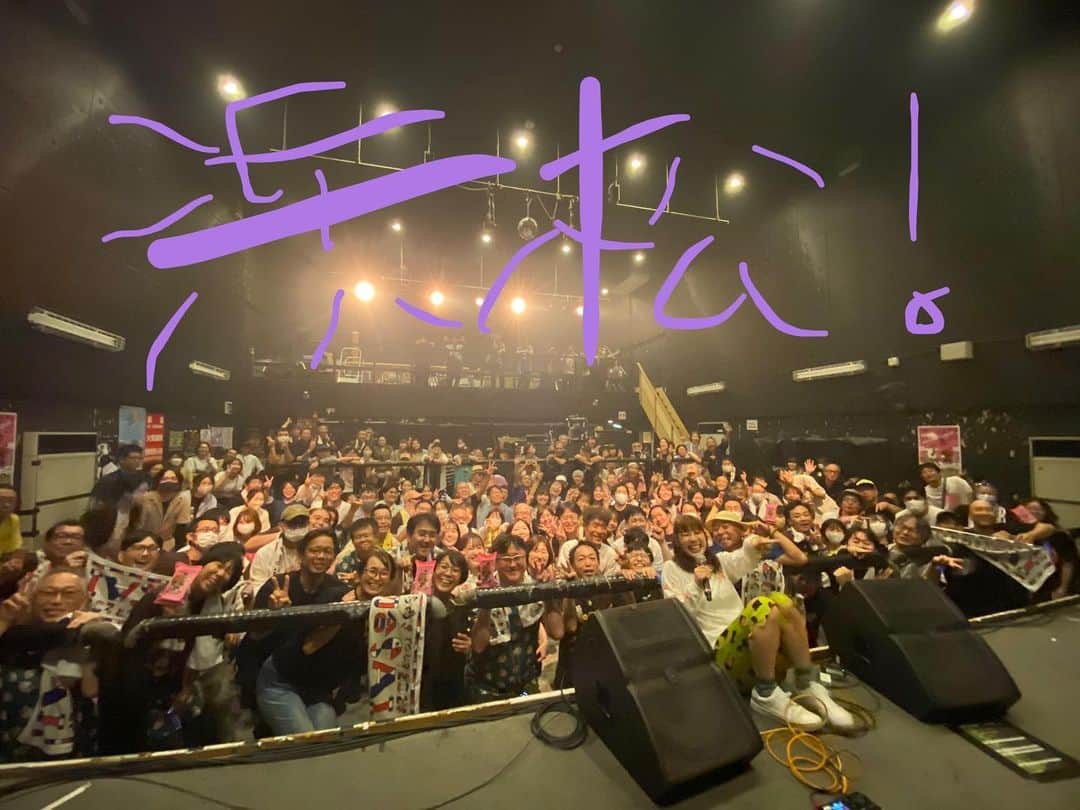 のインスタグラム：「#一切合SAIツアー 浜松公演ありがとうございました！！！！！！！！！幸せ。。。。。。  忘れない日！」
