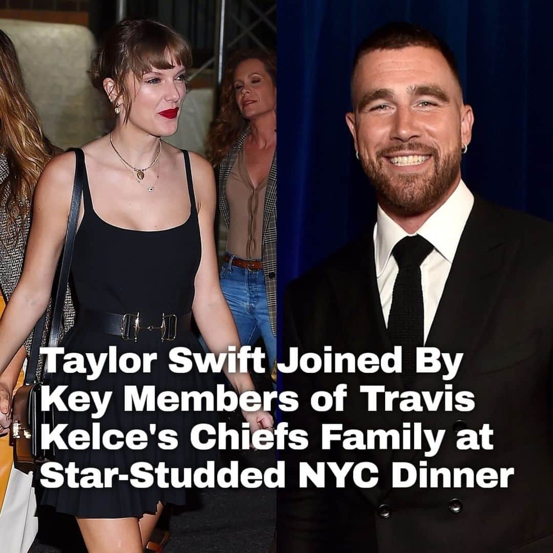 Just Jaredさんのインスタグラム写真 - (Just JaredInstagram)「Taylor Swift was joined by so many stars at dinner on Saturday night in New York City, including Brittany Mahomes and more key members of Travis Kelce's Chiefs family. We have all the photos and details at the LINK IN BIO! #TaylorSwift #TravisKelce Photos: Backgrid, Getty」10月1日 11時56分 - justjared