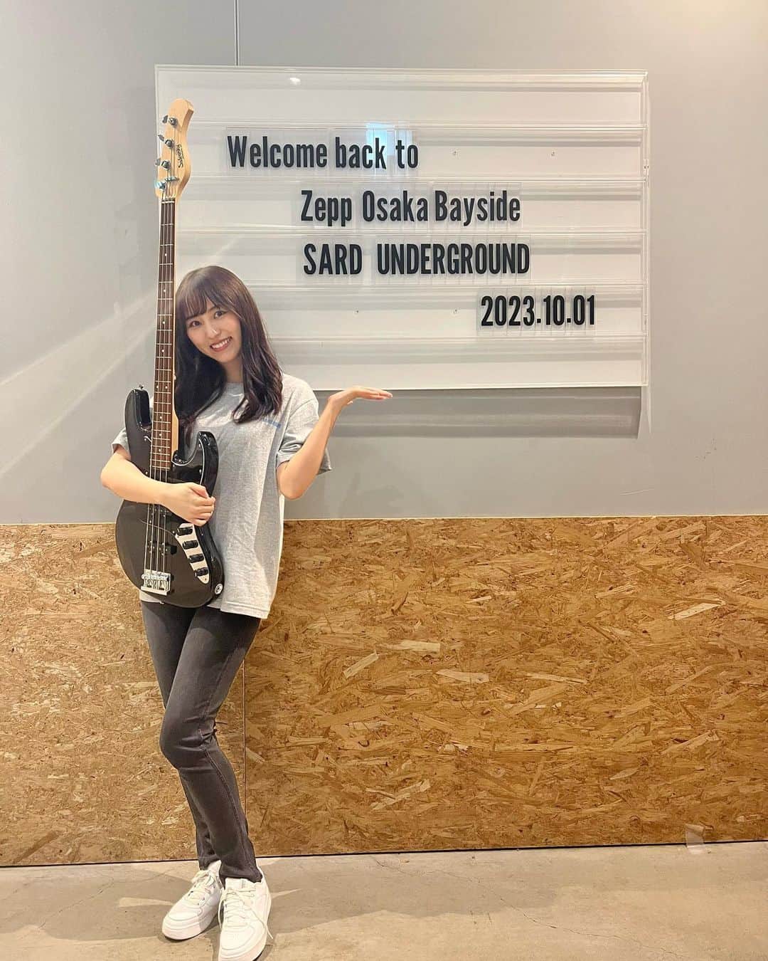 杉岡泉美のインスタグラム：「Zepp Osaka Bayside！！🐙ありがとうございました！楽しかったです！！皆さん、最高です！！また会いましょう！！今日はありがとうございました✌️✌️✌️」
