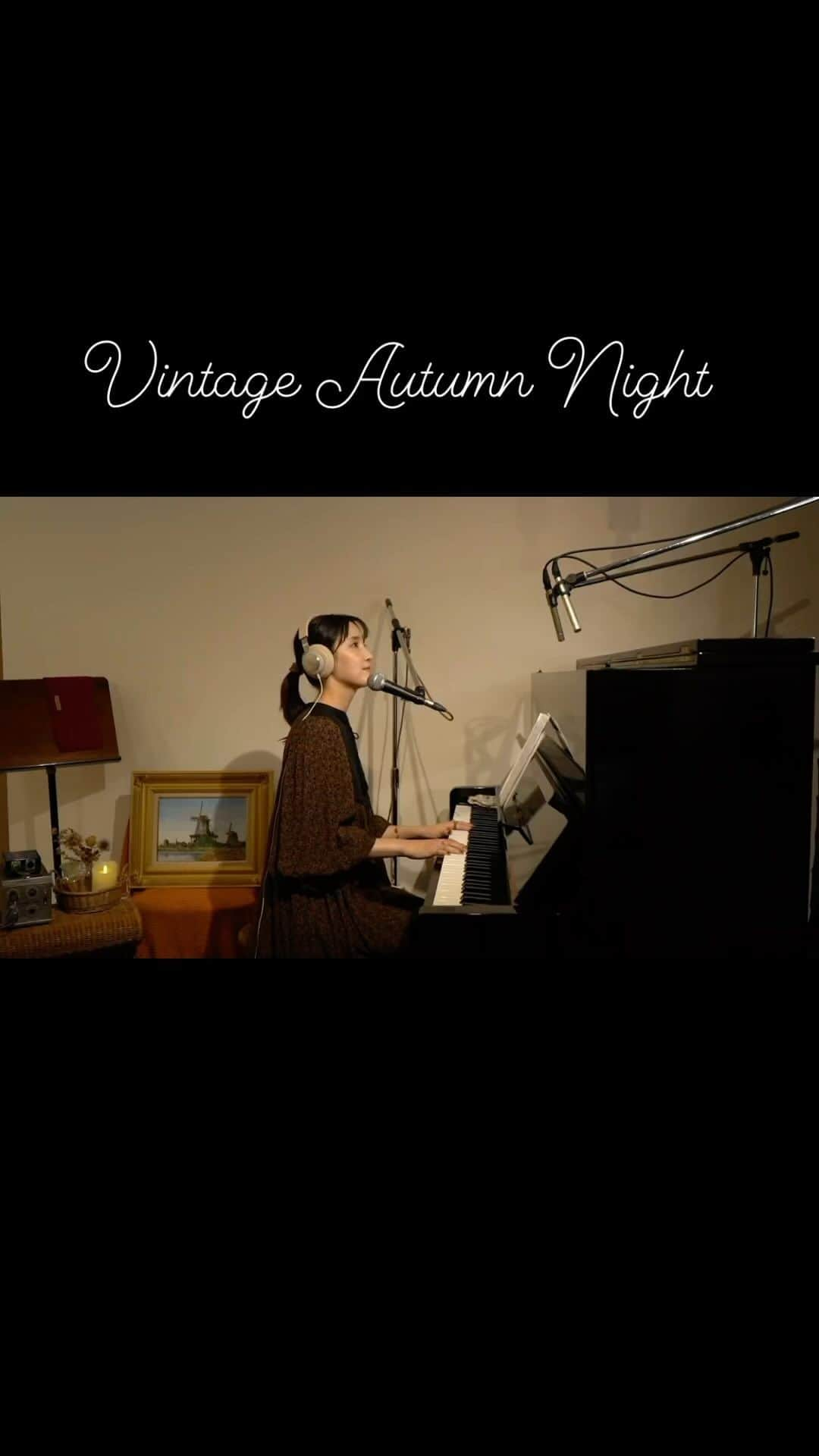 南壽あさ子のインスタグラム：「Vintage Autumn Night ご覧いただいたみなさん ありがとうございました！  秋はいちばん 好きな季節です。」