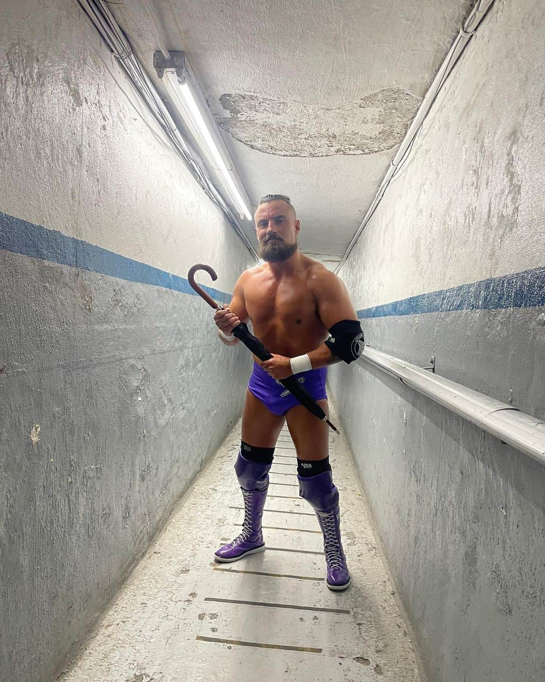 マーティ・スカルのインスタグラム：「AAA last night!   20 years in wrestling and still as passionate about it more than ever 🖤☔️」