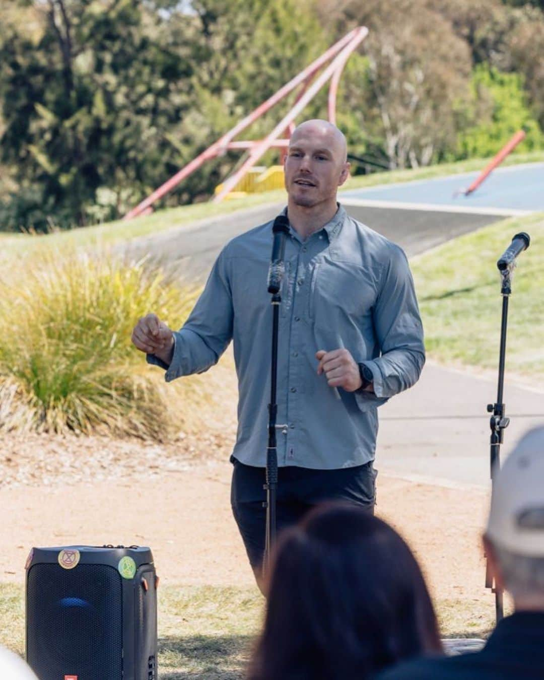 デビッド・ポーコックのインスタグラム：「Thanks to everyone who came out to our Referendum and Voice to Parliament Information BBQ at Yerrabi Pond.  As a country we’re better than "If you don't know - vote no" - it’s on all of us to find out.  I believe this is a generous and unifying offer to move forward as a country.」