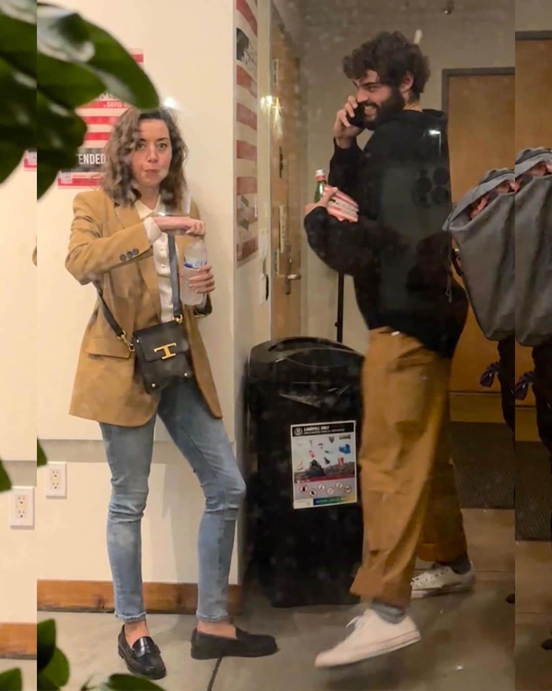 Just Jaredさんのインスタグラム写真 - (Just JaredInstagram)「Aubrey Plaza and Noah Centineo were spotted chatting in the lobby of a movie theater earlier this week. More photos and details on JustJared.com! #AubreyPlaza #NoahCentineo Photos: Backgrid」10月1日 14時57分 - justjared
