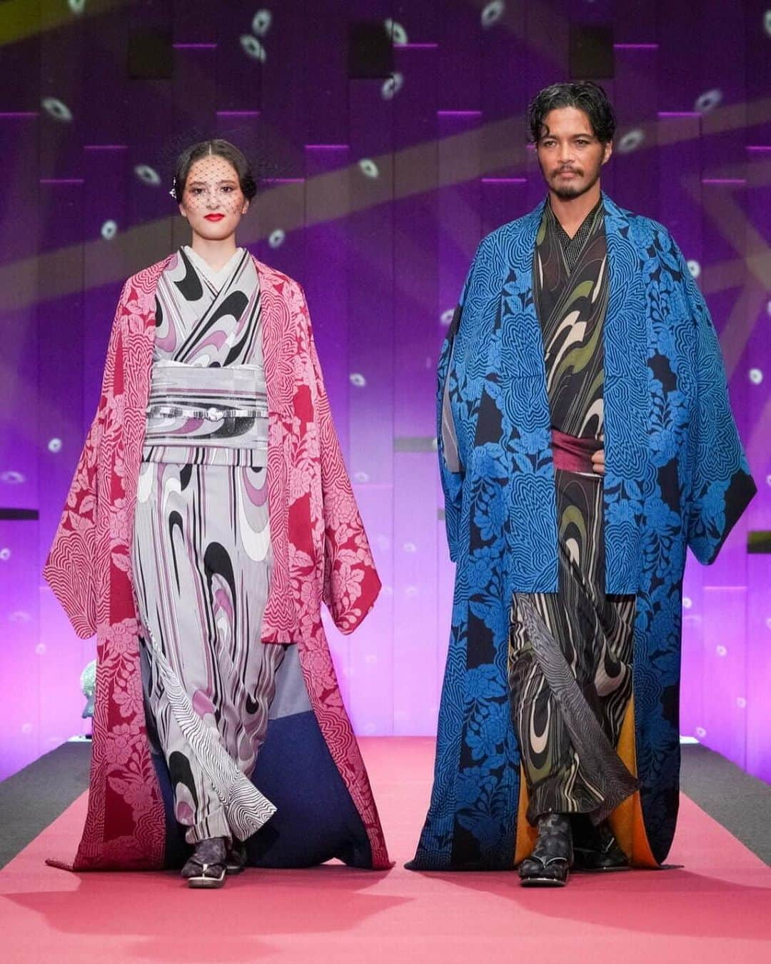 ZOEさんのインスタグラム写真 - (ZOEInstagram)「2023.9.30 [TOKYO KIMONO COLLECTION 2023」 Jotaro Saito "Party"」10月1日 17時01分 - zoe1201zoe