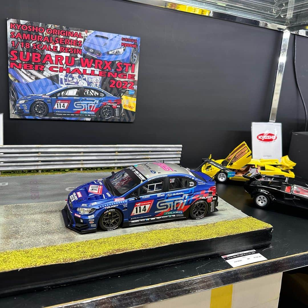 kyosho_official_minicar toysさんのインスタグラム写真 - (kyosho_official_minicar toysInstagram)「2023 Tokyo Hobby Show  #ホビーショー #ラジコン  #ミニカー #おもちゃ#ホビー #インドア #アウトドア #kyosho #kyosho60th #kyosho60thanniversary #rccar #miniaturecar #toy #ferrari #porsche #mini #fiat #subaru #sti #ud  #東京ビッグサイト」10月1日 17時28分 - kyosho_official_minicar_toys