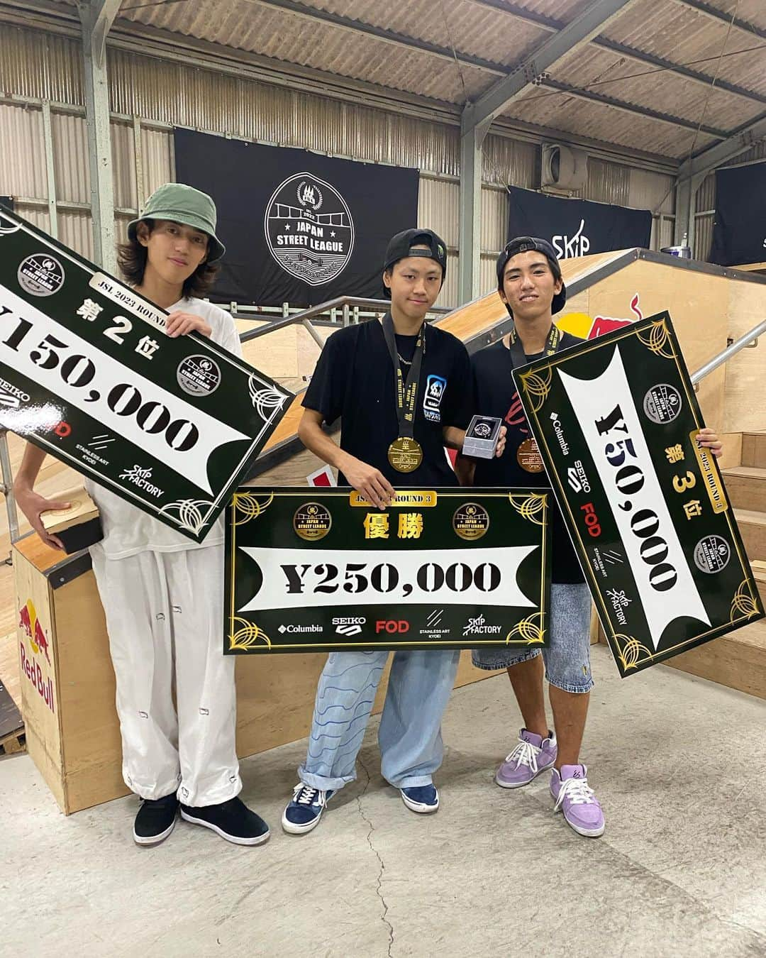 フジテレビ「スケートボード」さんのインスタグラム写真 - (フジテレビ「スケートボード」Instagram)「JSL第3戦 @japanstreetleague  優勝は佐々木音憧 @0228toa  2位 @kento_urano  3位 @aimu_yamazuki   @delicskateshop @odentuntun123」10月1日 23時21分 - sk8_fujitv