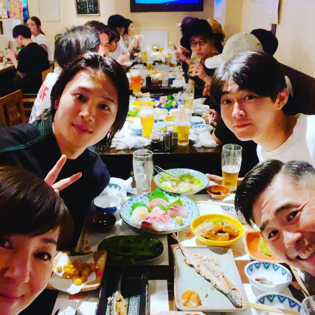 渡辺満里奈のインスタグラム：「. 久遠親くんもきてました @chikashi_kuon   これまた、映画とは別人！  ★ #映画out」