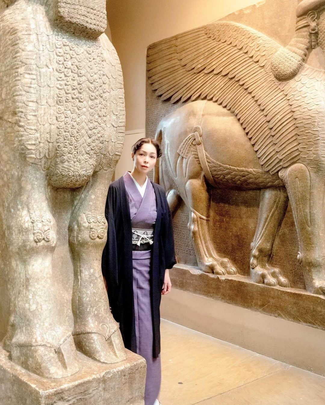 川原亜矢子さんのインスタグラム写真 - (川原亜矢子Instagram)「博物館へ #london #trip #musium #kimono  #ロンドン #海外旅行 #博物館」10月1日 18時56分 - ayakokawahara