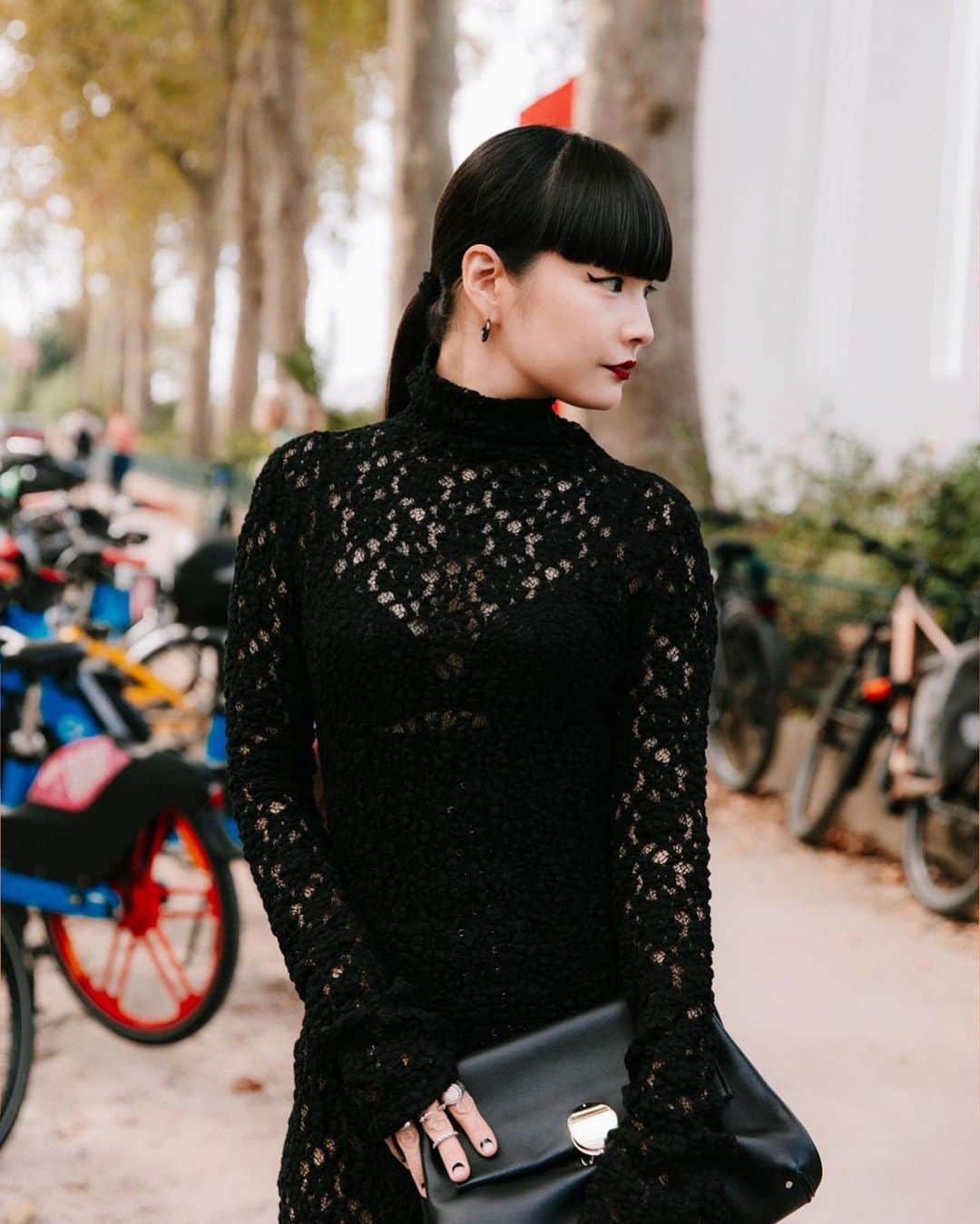 のインスタグラム：「Chloe🥀 #pfw #chloe」