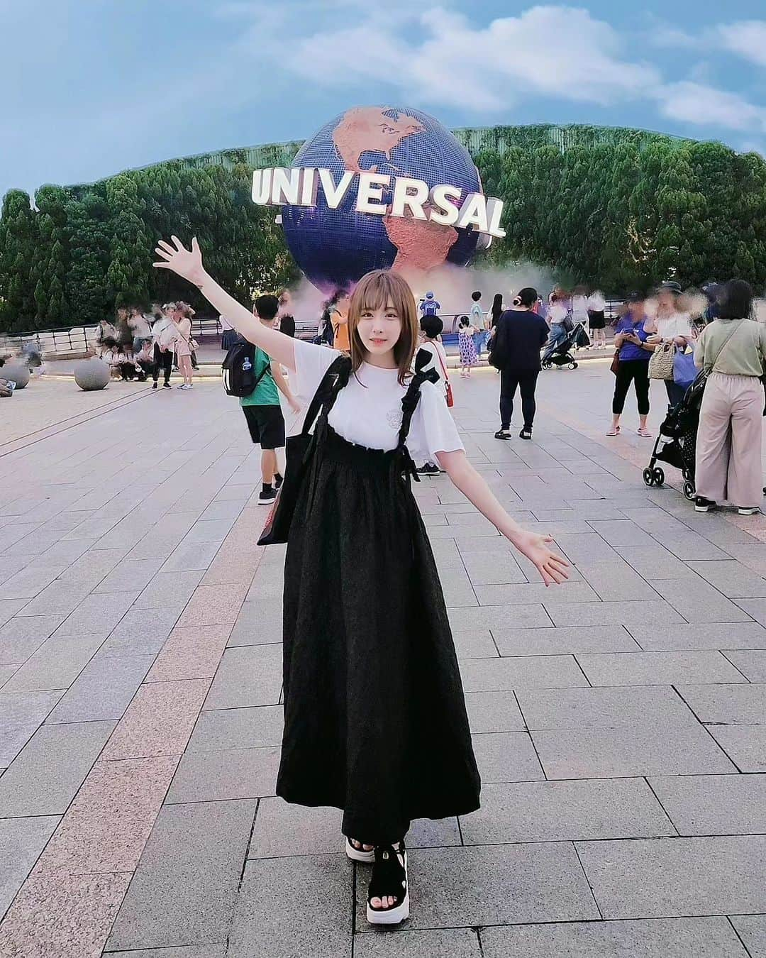 小田桐奈々のインスタグラム：「USJ！USJ！  グッズめちゃくちゃ可愛くて、 色々買いました…🥰🌍  #しばらく投稿できてなかったから急にやりだす人  #USJ #ユニバーサルスタジオジャパン  #universalstudiosjapan #ポケモン #ハロウィン #Halloween #🎃」