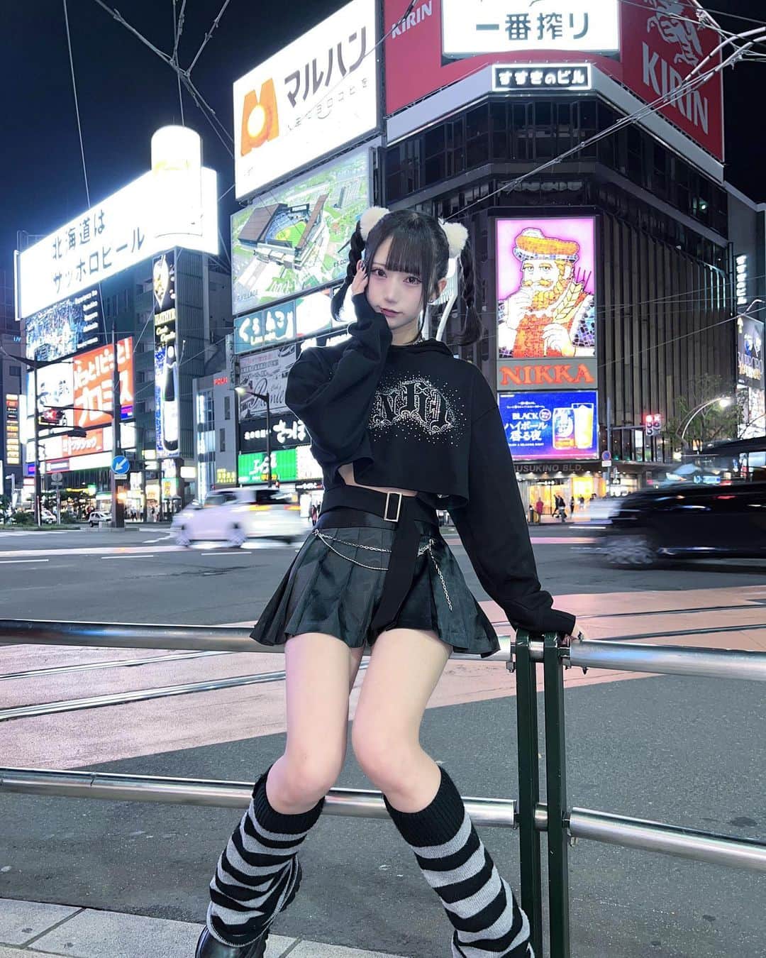 ならくさんのインスタグラム写真 - (ならくInstagram)「札幌！ちょっと寒くて嬉しい」10月1日 20時43分 - 0v0_naraku