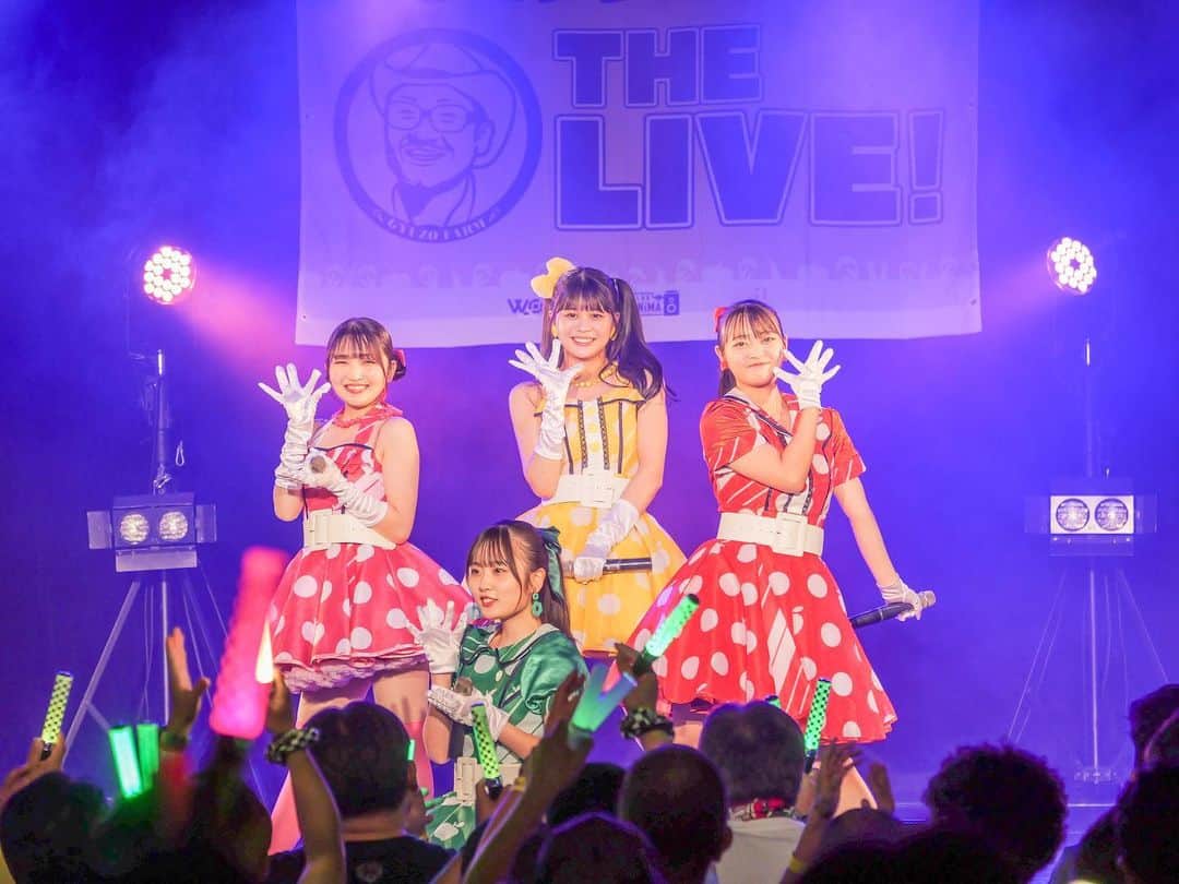 のインスタグラム：「. #ギュウ農フェス THE LIVE！in 歌舞伎町 ありがとうございました!! #吉田豪 さんとのトークもとっても面白かったです!! また社会勉強させてください🙇‍♀️ #ギュウゾウ さん今回も呼んでいただき、ありがとうございました🍎🍏 #りんご娘 #ギュウ農歌舞伎町」