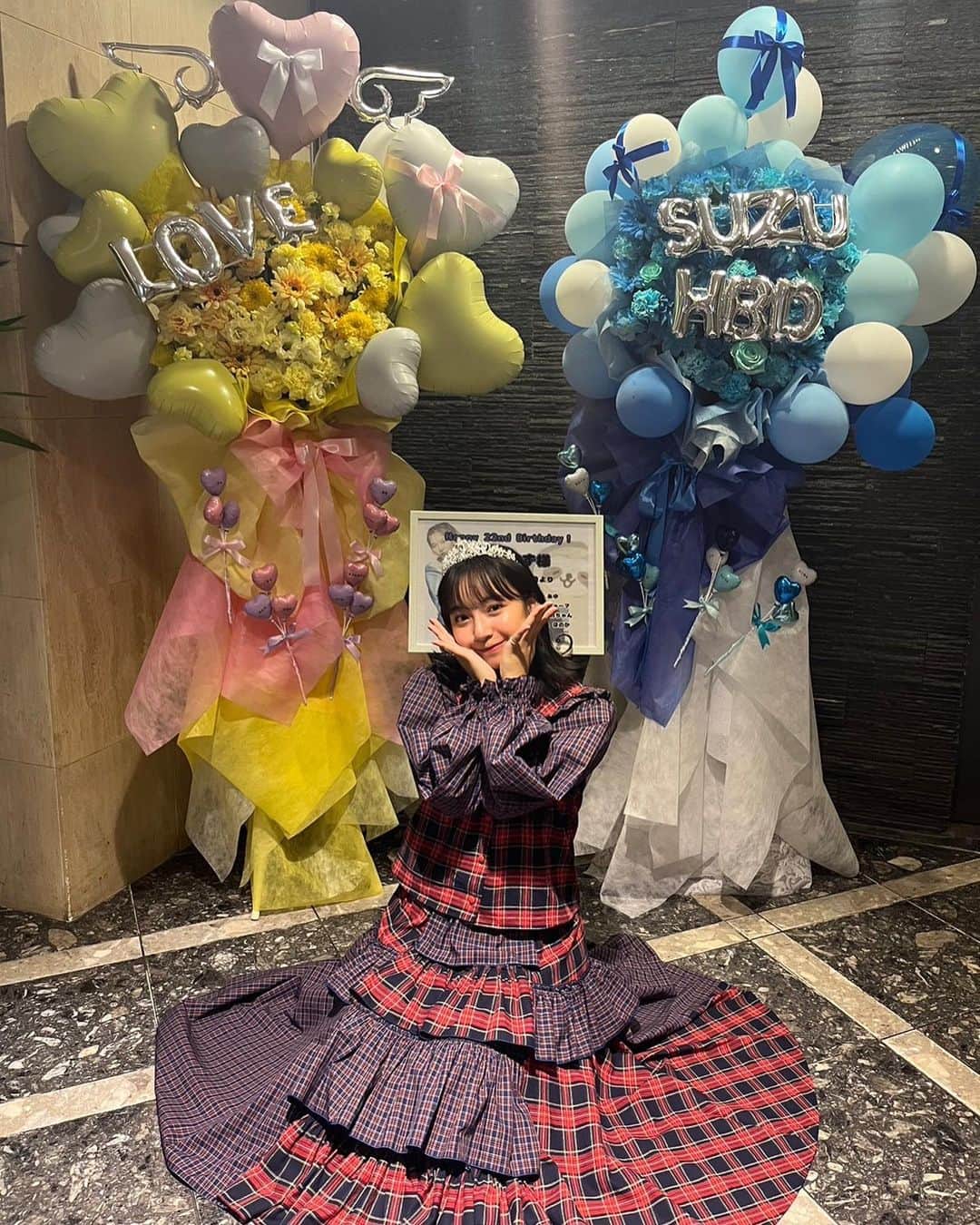 のインスタグラム：「みんなが山之内を姫にしてくれた🫶 らぶだよ！！！！！！！」