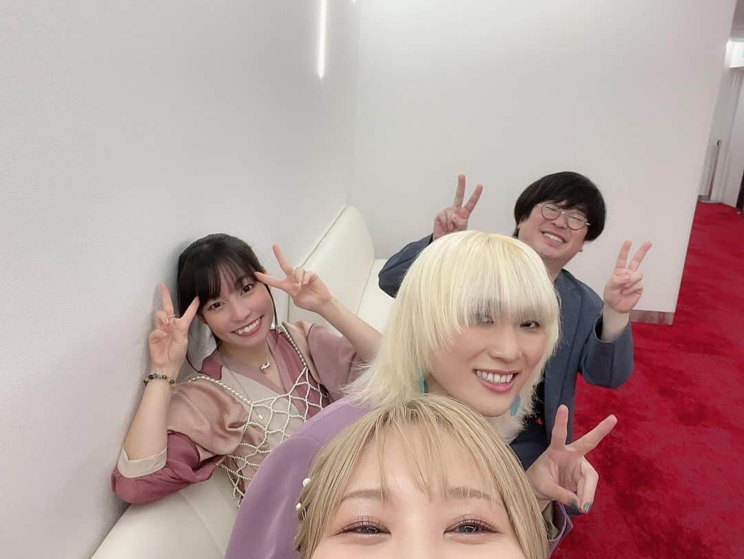 富田美憂さんのインスタグラム写真 - (富田美憂Instagram)「TVアニメ『君のことが大大大大大好きな100人の彼女』大ヒット祈願！先行上映会＆トークショー、ありがとうございました！  現地の皆さんも配信の皆さんも、楽しんでいただけましたでしょうか？👀  我々一同、ドタバタと楽しく愛情いっぱいに演じさせていただいています。絶対に楽しんでいただけるはず！  そしてほーーーんとうに100カノ現場楽しいんだ〜！！！！  いよいよ10月8日から放送開始です、どうぞよろしくお願いいたします！  #100カノ #君のことが大大大大大好きな100人の彼女」10月1日 21時17分 - tomita__miyu._