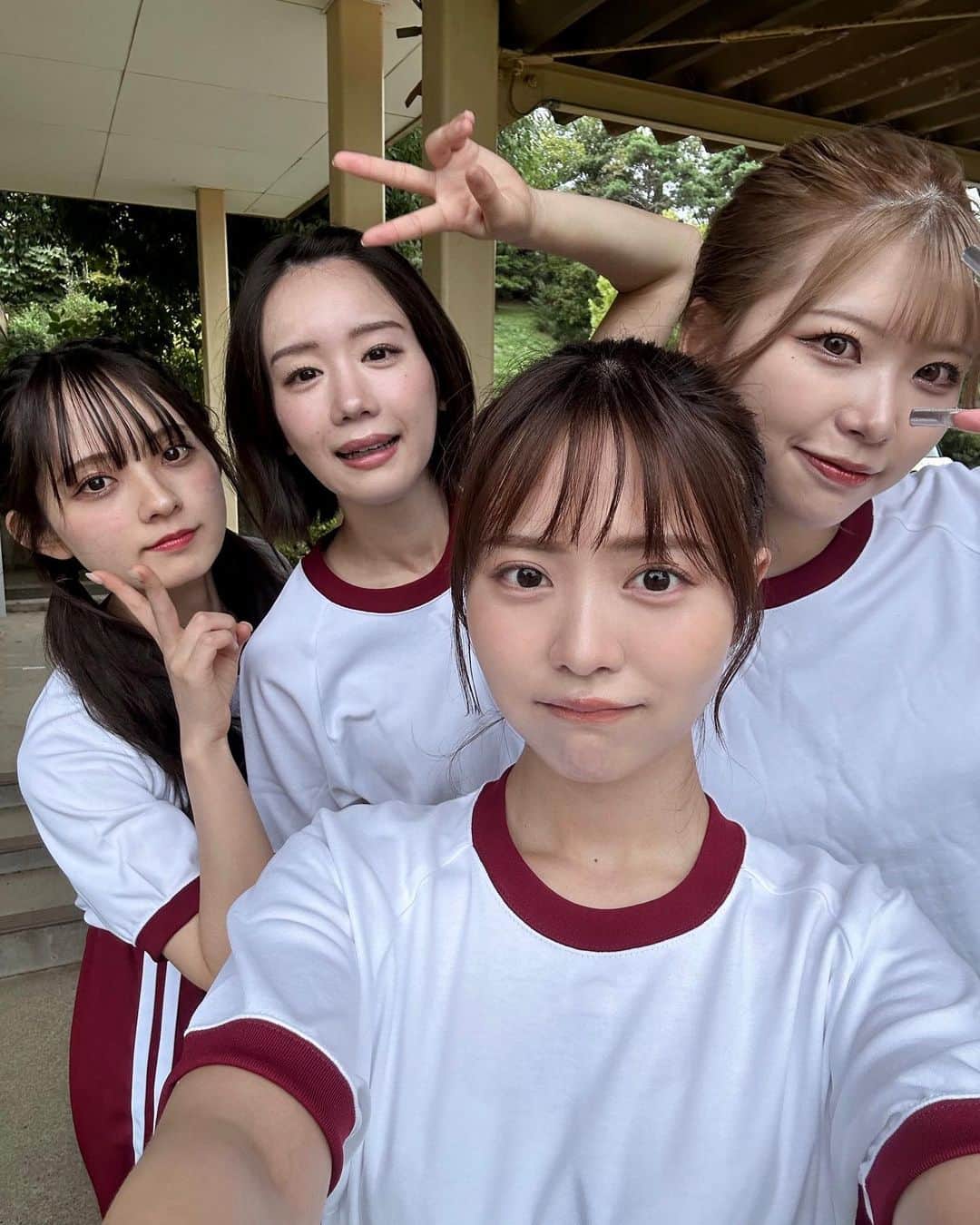のインスタグラム：「ご視聴ありがとうございました👧🏻🎒  青春がぎゅっと詰まっとるはず🫶🏽  リアタイできんかった…ので 私も帰ってからTVerちぇっくするよ〜✌🏽  お友達からは、チーズ似てたね🐶 と来たりしてましたが それは拾わないでください。笑 モノマネのレパートリー増やそっと、いや、私は誰。笑  はぁ〜ゲームも体育もお昼休みもバスの時間も、みんなとの時間あっという間やったなぁ☺️☺️」