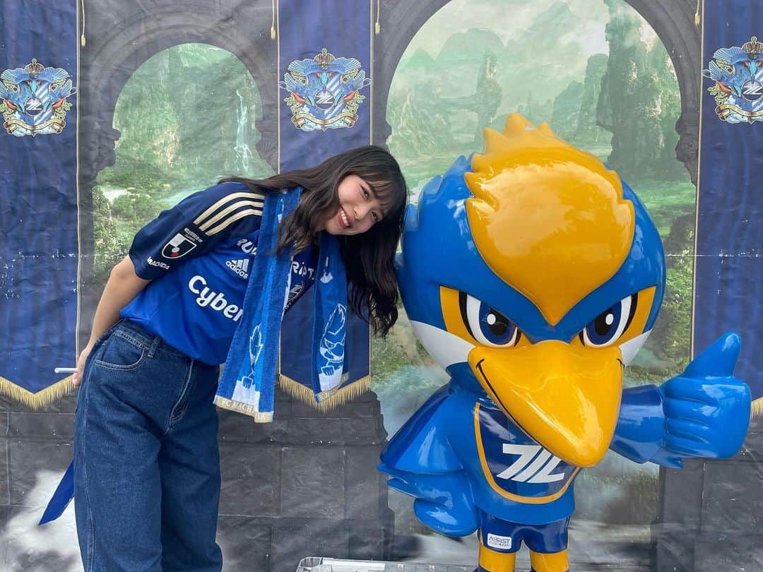井上玲音のインスタグラム：「・ ・ また行きます👍🏻  #FC町田ゼルビア #井上玲音」