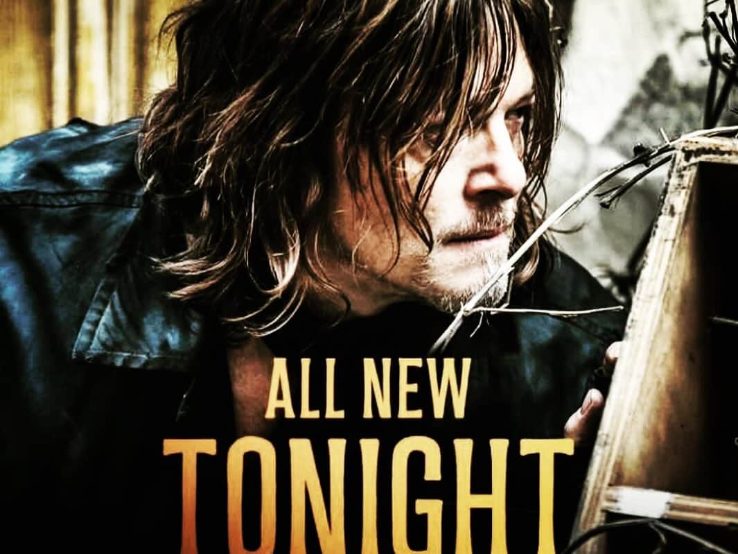 ノーマン・リーダスのインスタグラム：「New episodes  tonight!Daryl Dixon & RIDE ❤️❤️」