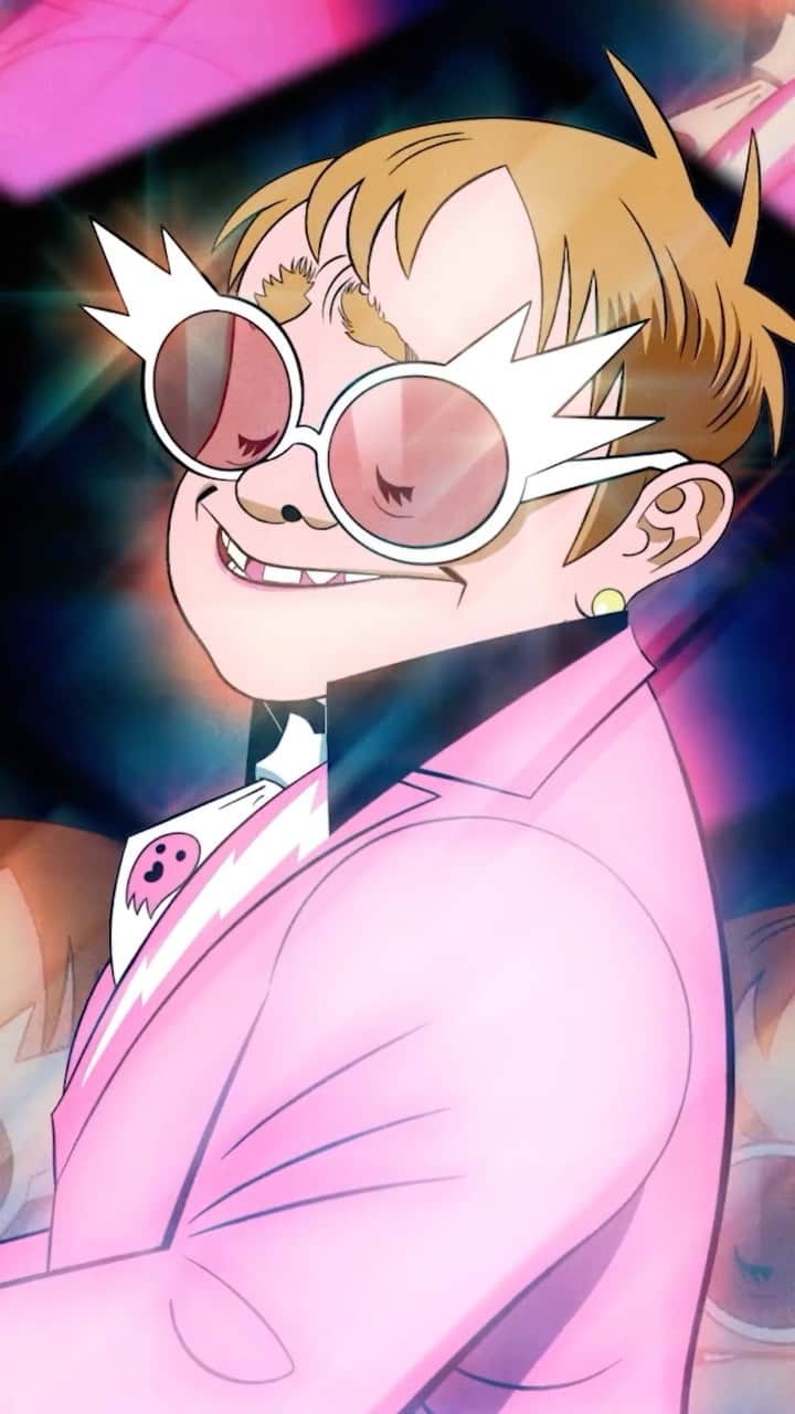 Gorillazのインスタグラム：「You’ve more or less forgotten me this summer 🥺 The Pink Phantom turnz 3 🎈」