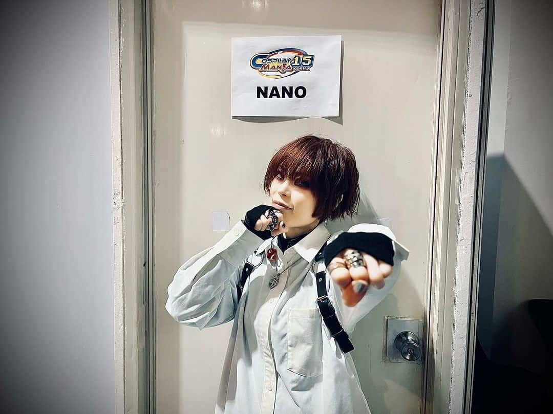 ナノのインスタグラム：「Philippines, you went above and beyond. Thank you for making another dream come true.  Until next time, Rock on. NANO  #CosplayMania2023」