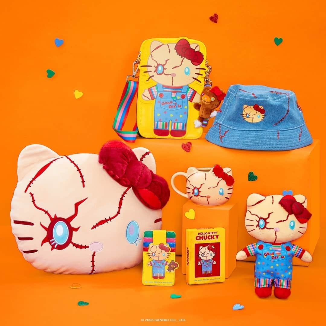 Hello Kittyさんのインスタグラム写真 - (Hello KittyInstagram)「🎃 GIVEAWAY 🎃 Friends til the end ❤️ Want to win the super spooky limited edition Hello Kitty Chucky collection? Follow these steps to enter: ⁠ ⁠ ❤️ Follow @hellokitty on Instagram⁠ 💙 Like & save this post⁠ 💛 Tag a BFF⁠ who loves Halloween⁠ ⁠ Sweepstakes ends 10/5. THREE winners will be chosen and contacted via DM from the verified Hello Kitty Instagram account by 10/6. No purchase necessary. Must be a US resident and 18+ to enter. Visit the link in bio for full terms and conditions.⁠」10月2日 1時00分 - hellokitty