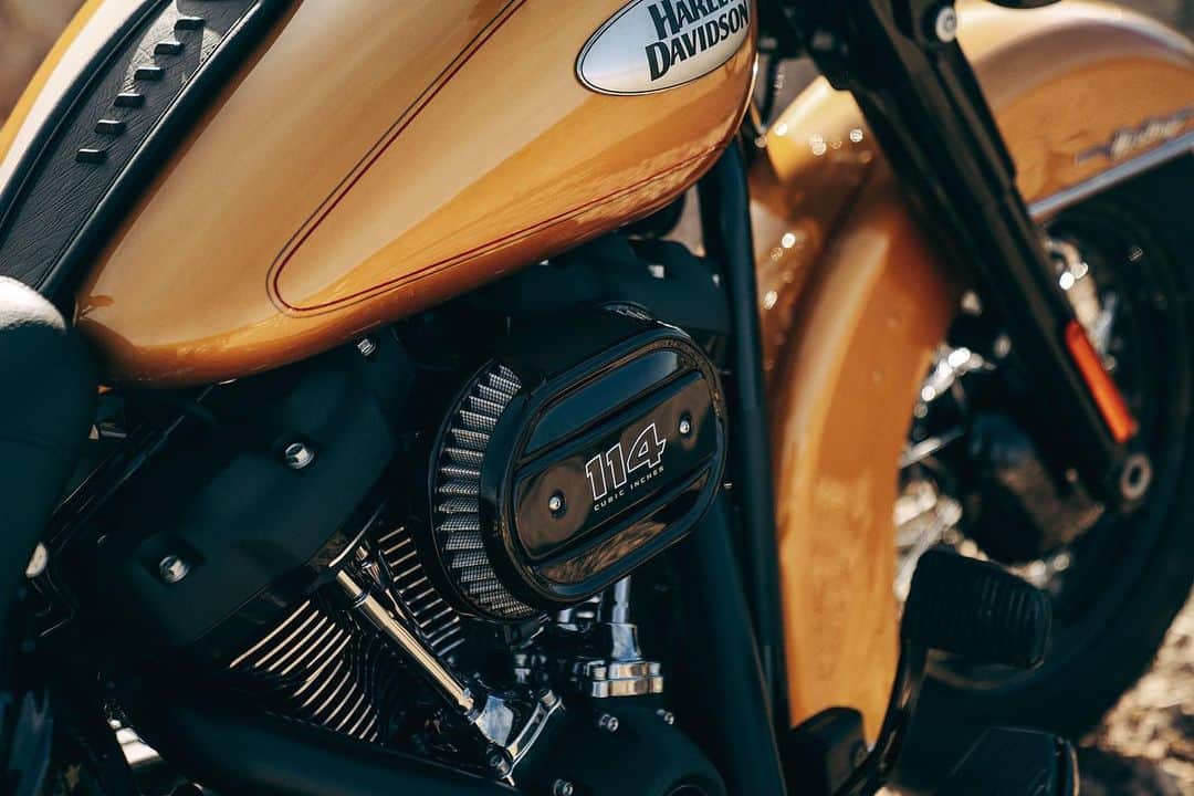 Harley-Davidsonさんのインスタグラム写真 - (Harley-DavidsonInstagram)「A portrait of vintage detailing.​  See more of the 2023 Heritage Classic at the link in bio.​  #HarleyDavidson #HeritageClassic​」10月2日 1時02分 - harleydavidson