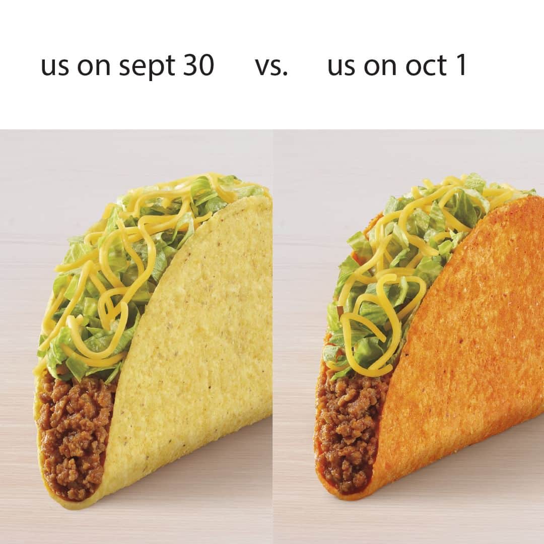 Taco Bellのインスタグラム：「been waiting all year for this」
