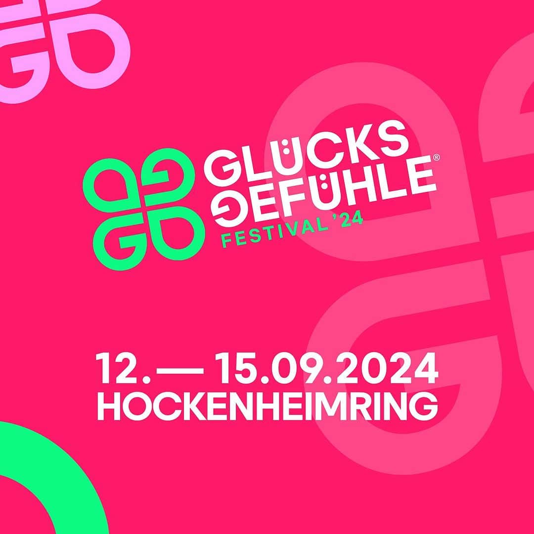 ルーカス・ポドルスキのインスタグラム：「Save the date, das dürft ihr nicht verpassen, Leute! 🤯 🥹  GLÜCKSGEFÜHLE-Fam, schreibt mal in die Kommentare, warum sich jeder ein Ticket für 2024 holen sollte ❤️‍🔥  P.S. Wir wissen, dass ihr sehnsüchtig aufs Line Up wartet, habt noch ein bisschen Geduld, es lohnt sich! 😉  #glücksgefühlefestival #ggfestival #2024 #hockenheimring #glücksgefühle」