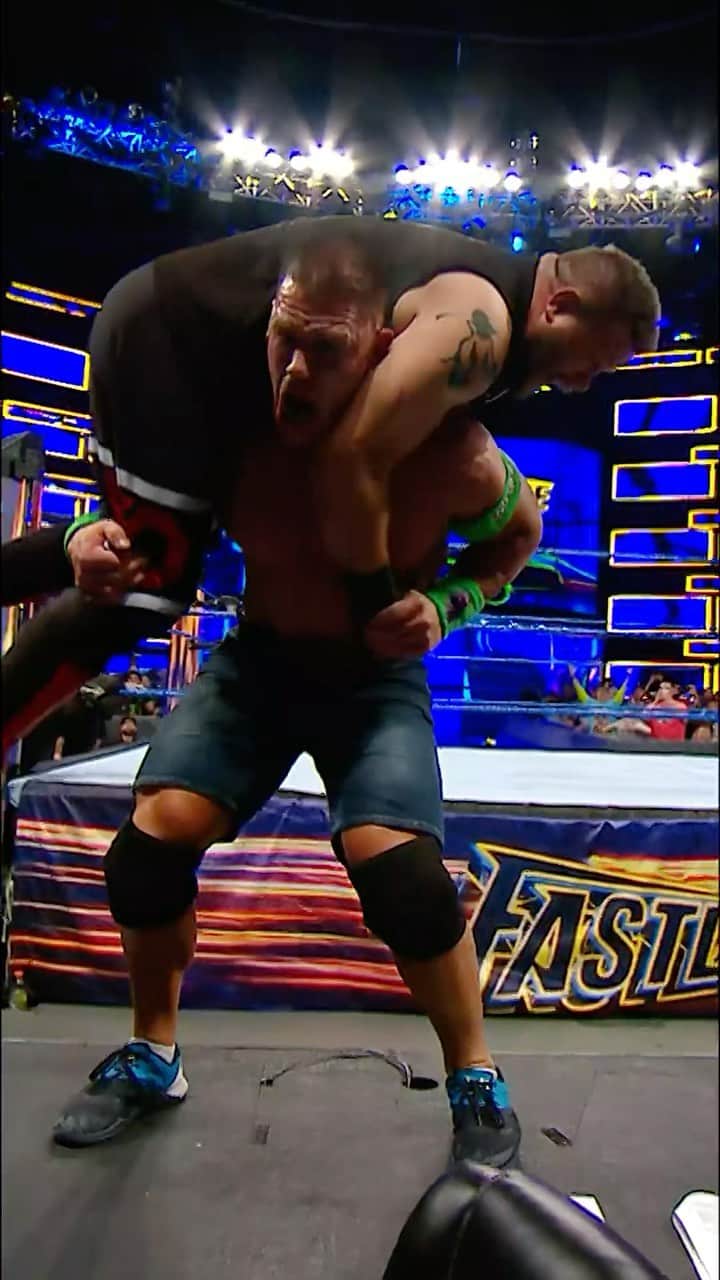 WWEのインスタグラム：「@johncena is just built DIFFERENT! 💪」