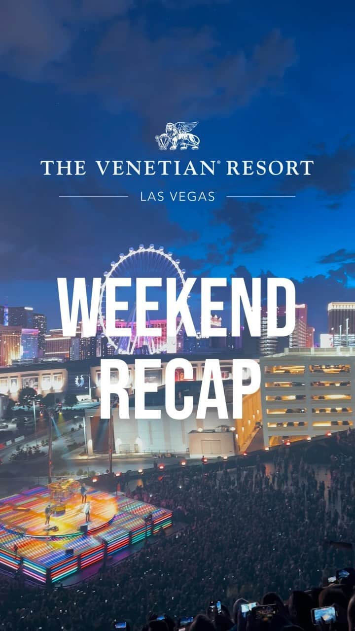The Venetian Las Vegasのインスタグラム：「How was your weekend? 🎉🎸🍹🎰 #Vegas #Sphere #SphereAtTheVenetian #HaSalon」