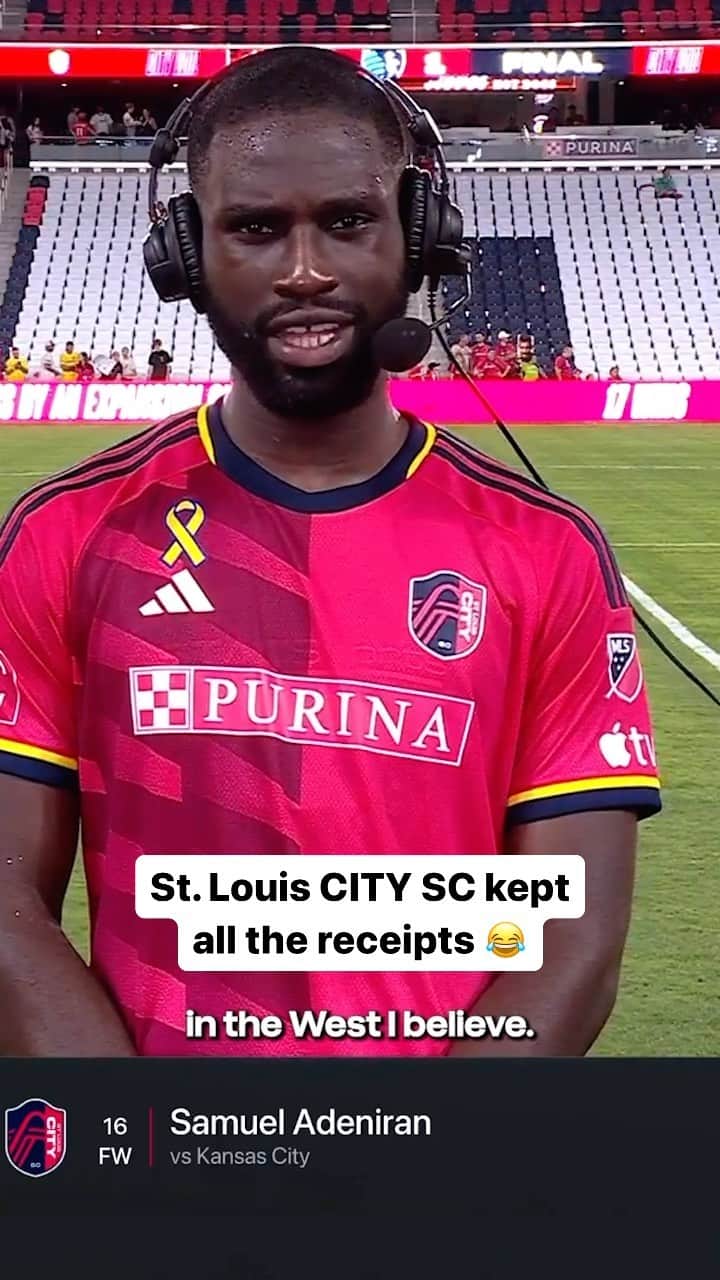 Major League Soccerのインスタグラム：「@stlcitysc is currently the No. 1 team in the Western Conference and already punched their postseason ticket.」