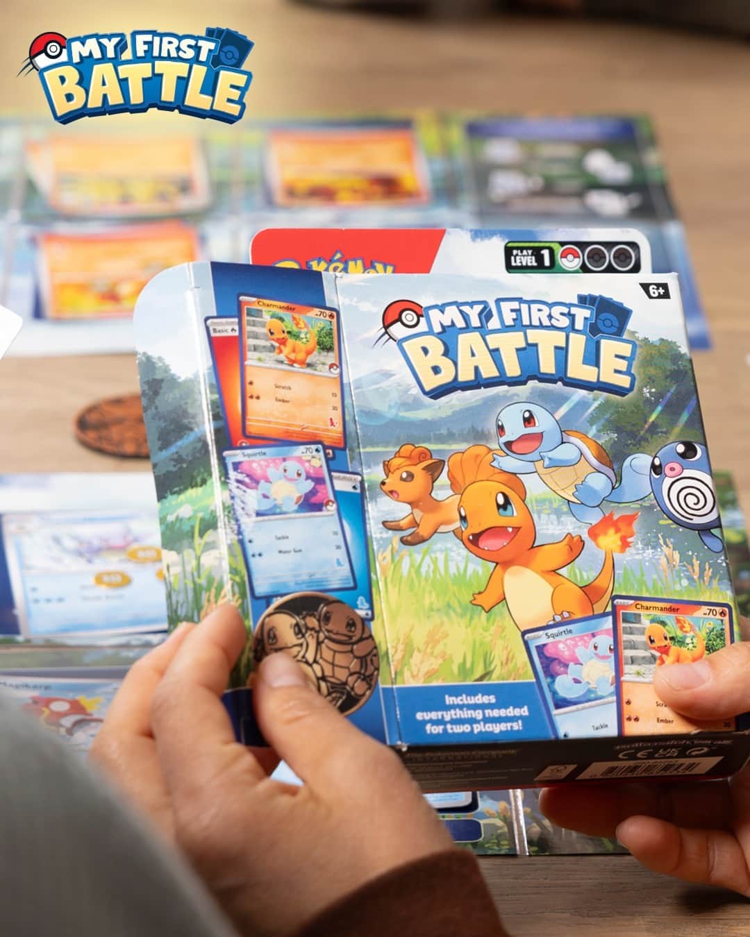 Pokémonさんのインスタグラム写真 - (PokémonInstagram)「Introduce new trainers to Pokémon battles! Get everything needed for two people to learn, train, and battle using streamlined rules in Pokémon TCG: My First Battle! ☀️ 🌳   Find out more by clicking the link in bio!」10月2日 4時00分 - pokemon