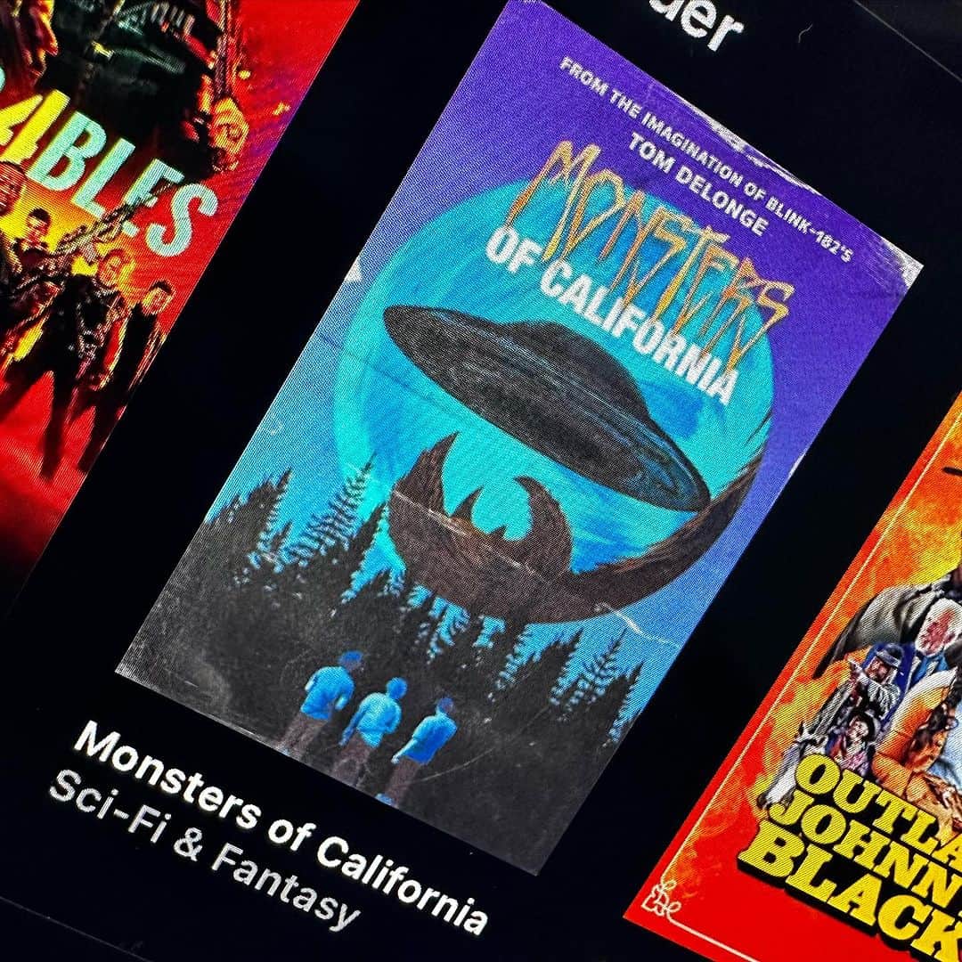 トム・デロングのインスタグラム：「Out October 6th!!! Monsters of California is available for pre-order on ITUNES now」