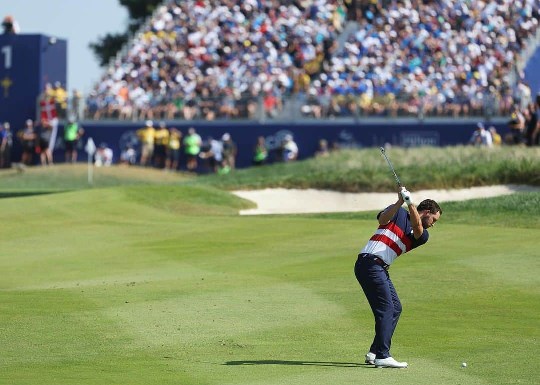 パトリック・キャントレーさんのインスタグラム写真 - (パトリック・キャントレーInstagram)「Proud of the way the team fought this week.  Always an honor representing 🇺🇸. @rydercupusa」10月2日 5時13分 - patrickcantlay