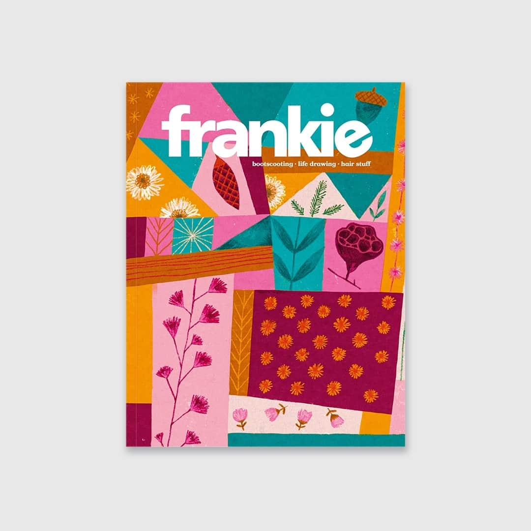 frankie magazineのインスタグラム：「don your party hat – issue 116 is here! there’s plenty of goodness squished between its pages, like a pastel-hued abandoned house, delectable toastie recipes and a club for bootscooters. plus, terrible social etiquette rules, fun aussie food facts and an abundance of rad hair accessories. what more could you want? head to your local supermarket or newsagent today to get your copy! ⁠ ⁠ beautiful cover art by @sallistyle」