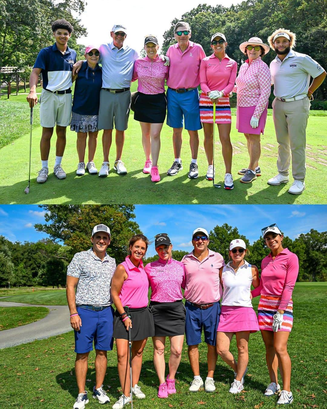 モーガン・プレッセルさんのインスタグラム写真 - (モーガン・プレッセルInstagram)「Kicking off Breast Cancer Awareness Month with some pics from an amazing day with my Woodmont family last month raising money for the Morgan Pressel Foundation. Huge thanks to @paularetosa for joining us as well! Thanks for helping us make a different in the lives of those battling breast cancer in the DMV! 💕」10月2日 6時29分 - mpressel