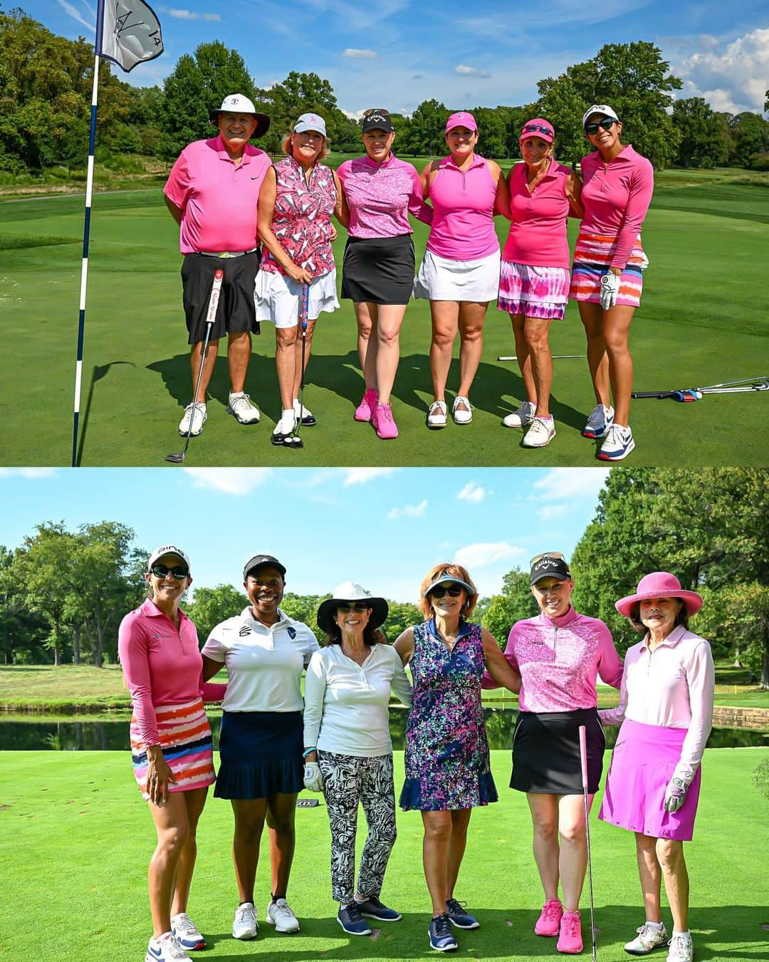 モーガン・プレッセルさんのインスタグラム写真 - (モーガン・プレッセルInstagram)「Kicking off Breast Cancer Awareness Month with some pics from an amazing day with my Woodmont family last month raising money for the Morgan Pressel Foundation. Huge thanks to @paularetosa for joining us as well! Thanks for helping us make a different in the lives of those battling breast cancer in the DMV! 💕」10月2日 6時29分 - mpressel