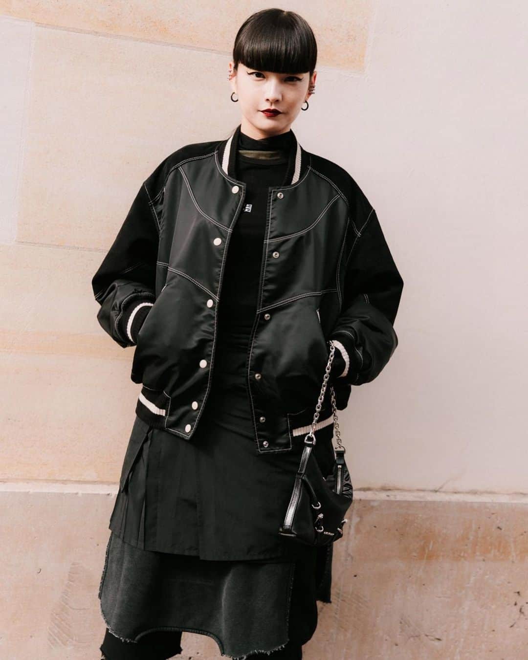 のインスタグラム：「Givenchy⛓️ #pfw #givenchy」