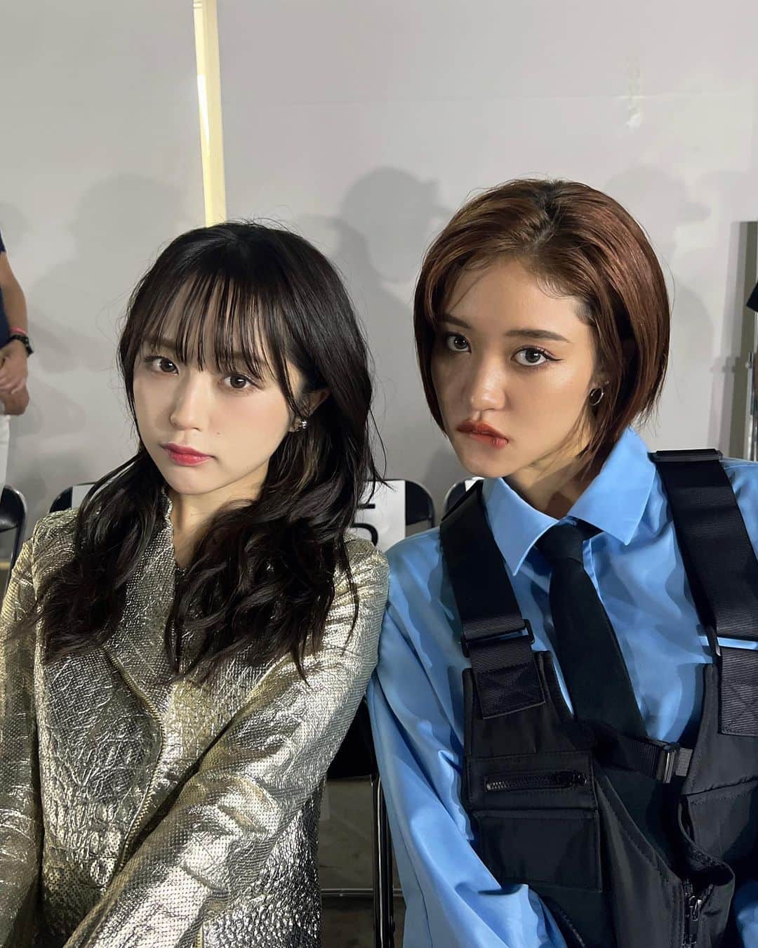 王林さんのインスタグラム写真 - (王林Instagram)「@girlsaward_official   声とお手振りちゃんと届いてたよ🥹 来てくれた皆さん見てくれた皆さんありがとうございました🍭🩵  hair make @mikijamaica 🫶🏽」10月2日 17時51分 - ourin_ringoooo