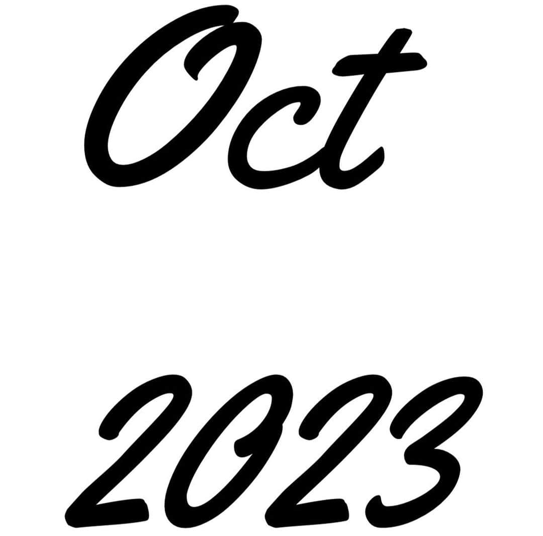 中田奈沙のインスタグラム：「October 2023」