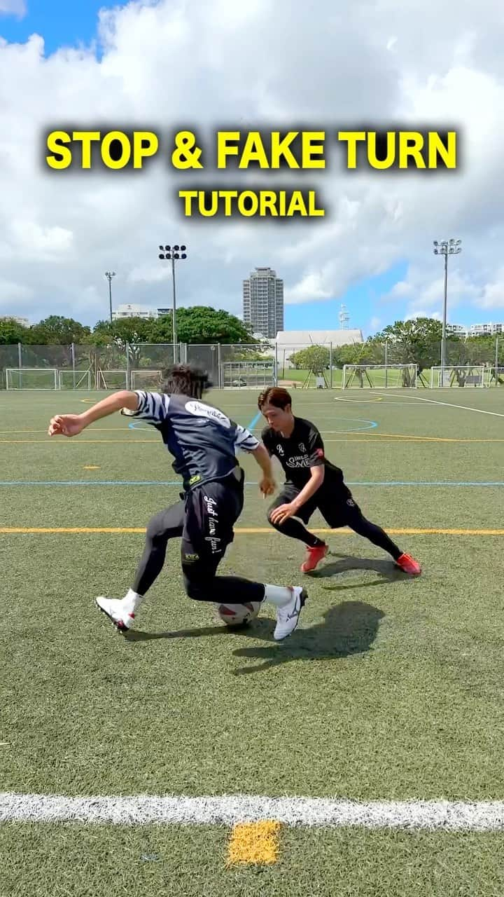 タクヤのインスタグラム：「Learn effective skills on the side⚽️ ⁡ サイドで有効なテクニック！👍 ⁡ @regate_takuya」