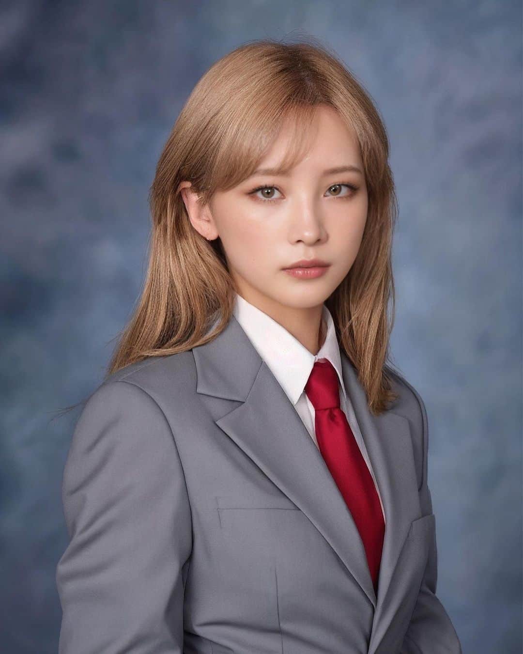 早瀬あやのインスタグラム：「流行りのやつで遊んでみた！ AIってすごい🧠🩶  #yearbook #epik」