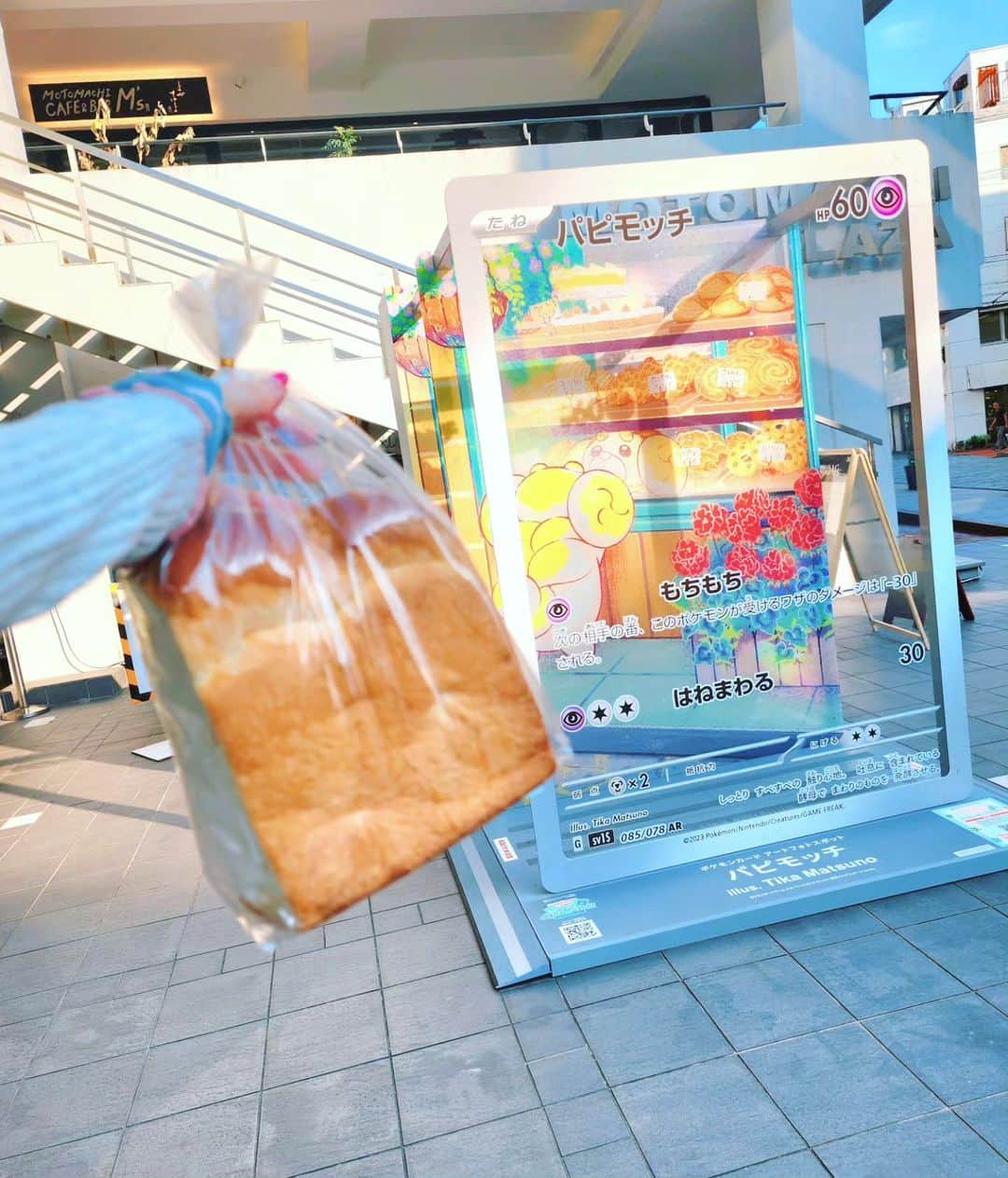 小田桐奈々さんのインスタグラム写真 - (小田桐奈々Instagram)「パピモッチにパン買ってきた🍞  近くに有名なパン屋さんがあって、めっちゃ美味しかったの！！！  #パピモッチ #横浜」10月2日 9時02分 - odagirinana