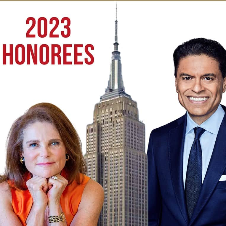 トヴァ・フェルドシャーのインスタグラム：「I am thrilled to receive an award along with CNN’s Fareed Zakaria and the Alvin Ailey American Dance Theater from the Manhattan Chamber of Commerce at the Gotham this Wednesday, October 4th. The MCC is also honoring Harry Helmsley’s (and thus Leona’s) favorite building, the Empire State Building, Landmark Icon of the Year!」