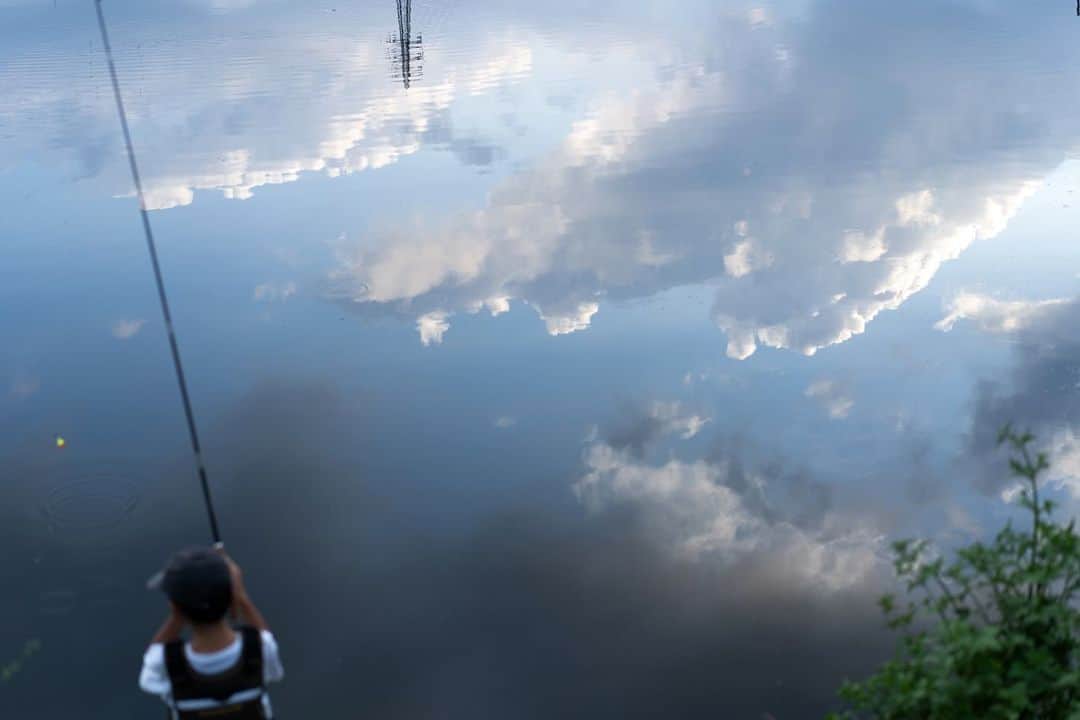 Wakana Babaさんのインスタグラム写真 - (Wakana BabaInstagram)「釣りウィークエンド。雲を釣ってるみたいだ☁️🌞」10月2日 9時49分 - wakanababa