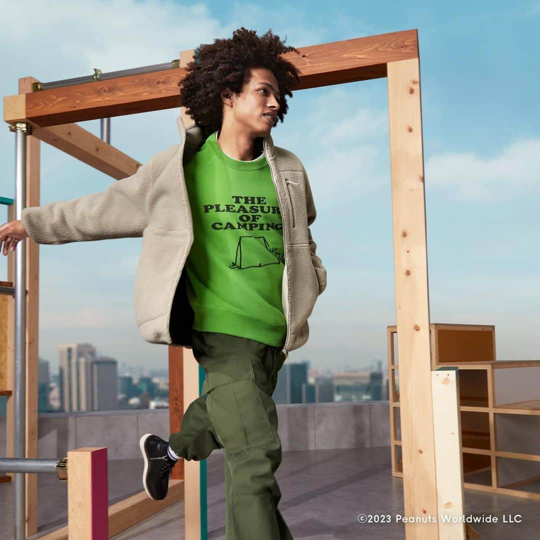 GUさんのインスタグラム写真 (GUInstagram)「. 本日販売開始！ 世界中から愛される、スヌーピーでおなじみの PEANUTSと